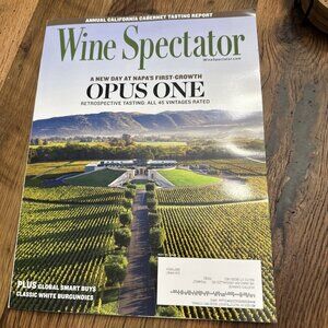 Wine Spectator Magazine Nov 2025 Opus One